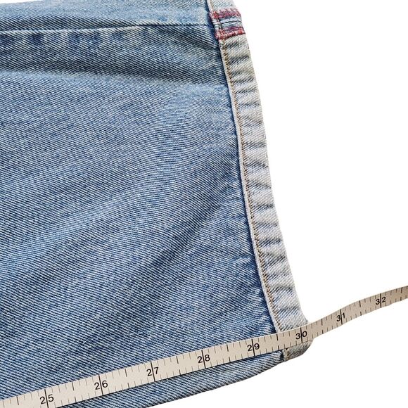 Vintage Bugle Boy 90's Carpenter Jeans Relaxed Fit Light Wash Men's Size 36 x 32 - Picture 13 of 13
